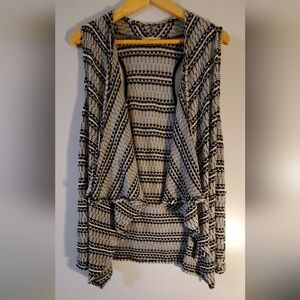 It's Our Time Women's Sleeveless Cartigan Sz XL